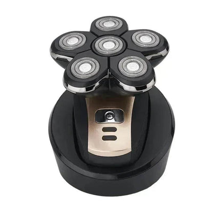 Best Smart Digital Men's 5 in 1 Electric USB Rechargeable Super Shaver - www.Shopthatapp.com