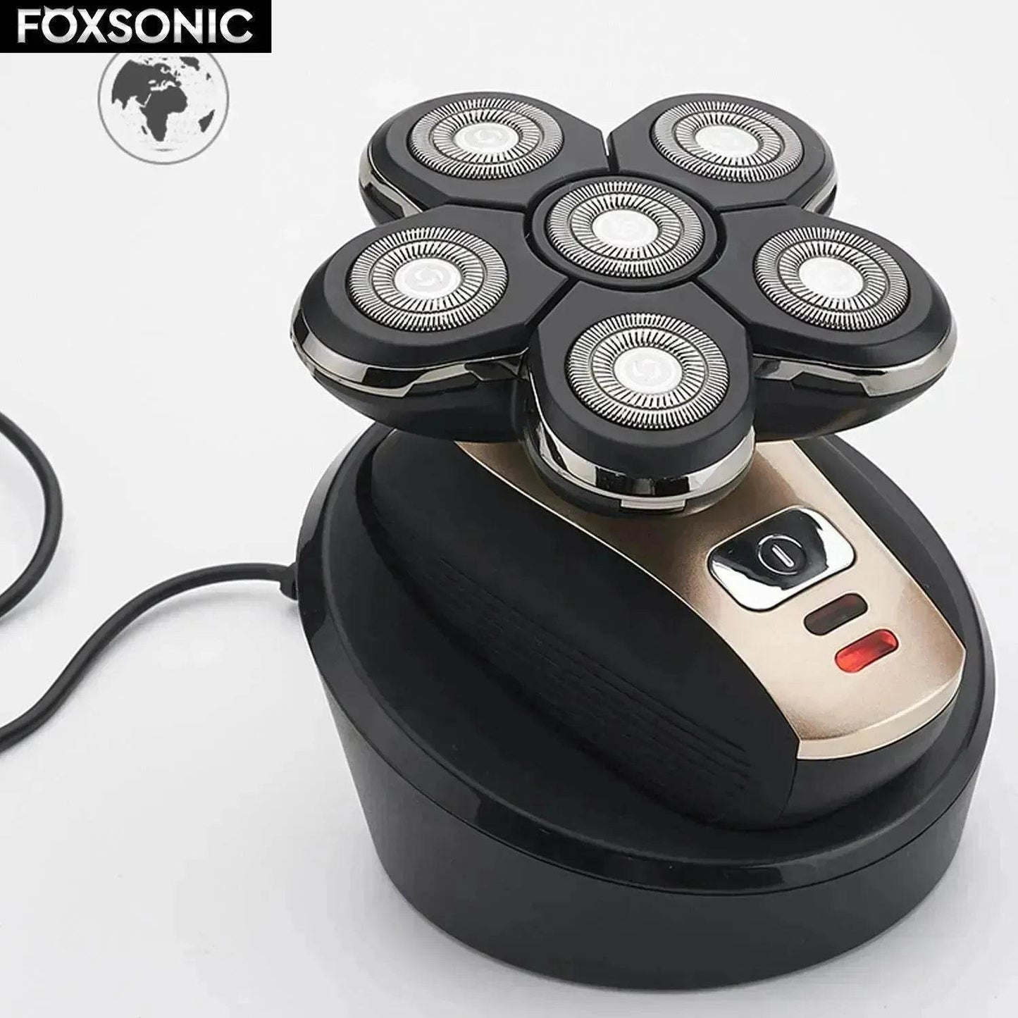 Best Smart Digital Men's 5 in 1 Electric USB Rechargeable Super Shaver - www.Shopthatapp.com