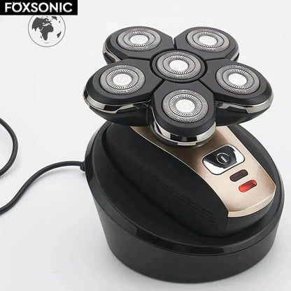 Best Smart Digital Men's 5 in 1 Electric USB Rechargeable Super Shaver - www.Shopthatapp.com