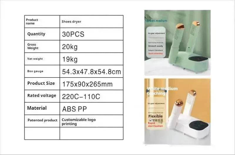 Best Smart Shoes Dryer Machine Shoes Warmer Artifact Deodorant Sterilization - www.Shopthatapp.com