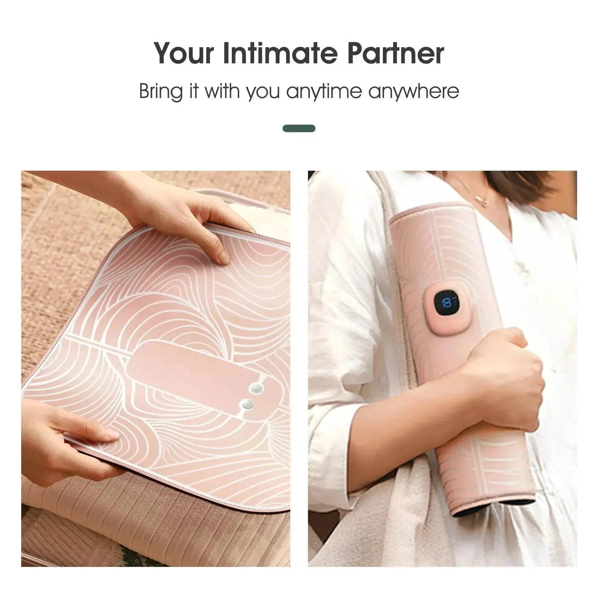 Best Smart USB Rechargeable Foldable leg pad Foot Massager - www.Shopthatapp.com