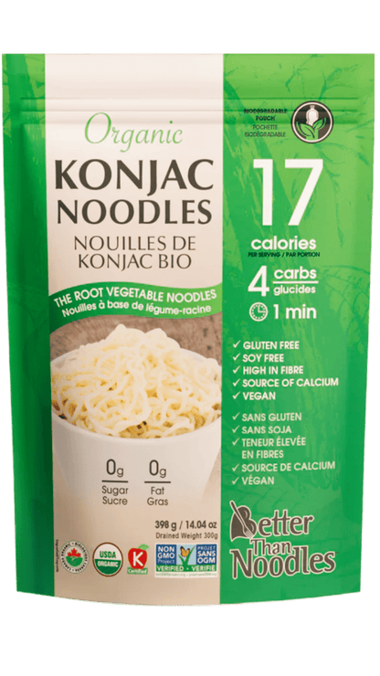 Better Than Foods Organic Konjac Noodles 385g - www.Shopthatapp.com