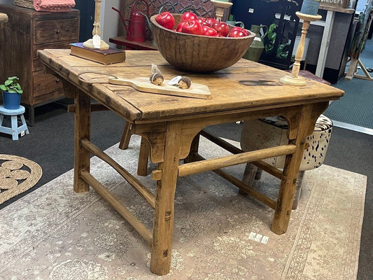 Wide Vintage Console Table Large - www.Shopthatapp.com