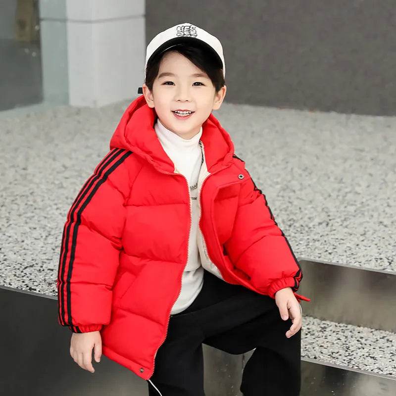 Children's Cotton Clothes Thickened Fall Winter Coat - www.Shopthatapp.com