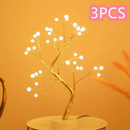 Led Copper Wire Light Bedroom Desk Table Light - www.Shopthatapp.com