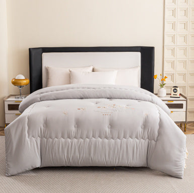 Comfortable Soybean Cellucotton Single Double Duvet Airable Cover Lunch Break Spring Summer Thin Quilt Duvet Insert - www.Shopthatapp.com