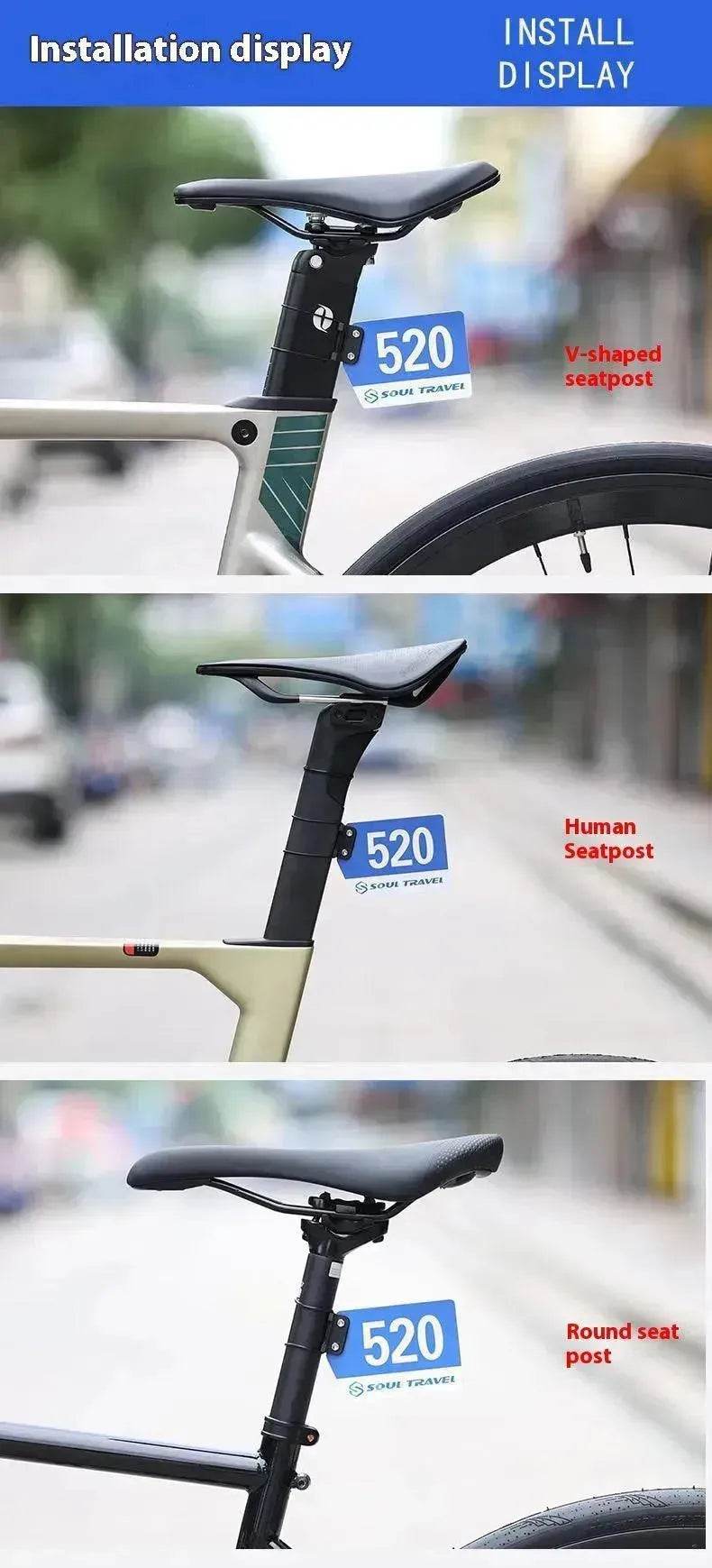 Bicycle Bike Cycling Competition Plate Number - www.Shopthatapp.com