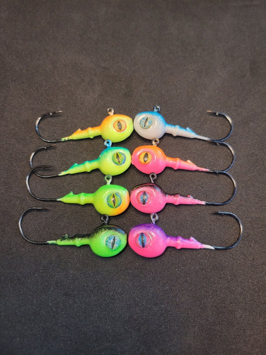 Big Sky 3/8oz Snake Eye Jigs - www.Shopthatapp.com