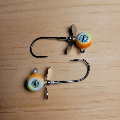 Big Sky Chopper Glow Jigs 1/4oz 2/pack - www.Shopthatapp.com