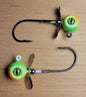 Big Sky Chopper Glow Jigs 1/4oz 2/pack - www.Shopthatapp.com