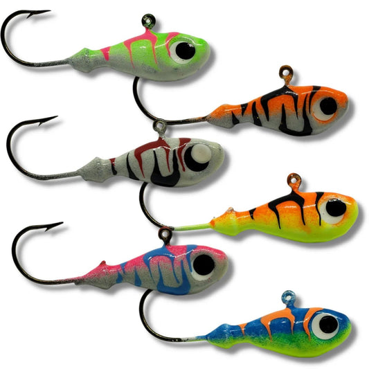 Big Sky Deluxe Ultra Minnow 1/4oz Jigs 4/pack - www.Shopthatapp.com
