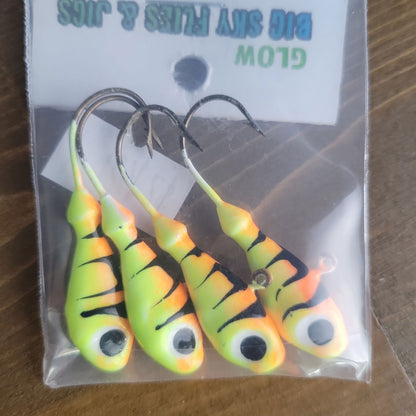 Big Sky Deluxe Ultra Minnow 1/4oz Jigs 4/pack - www.Shopthatapp.com