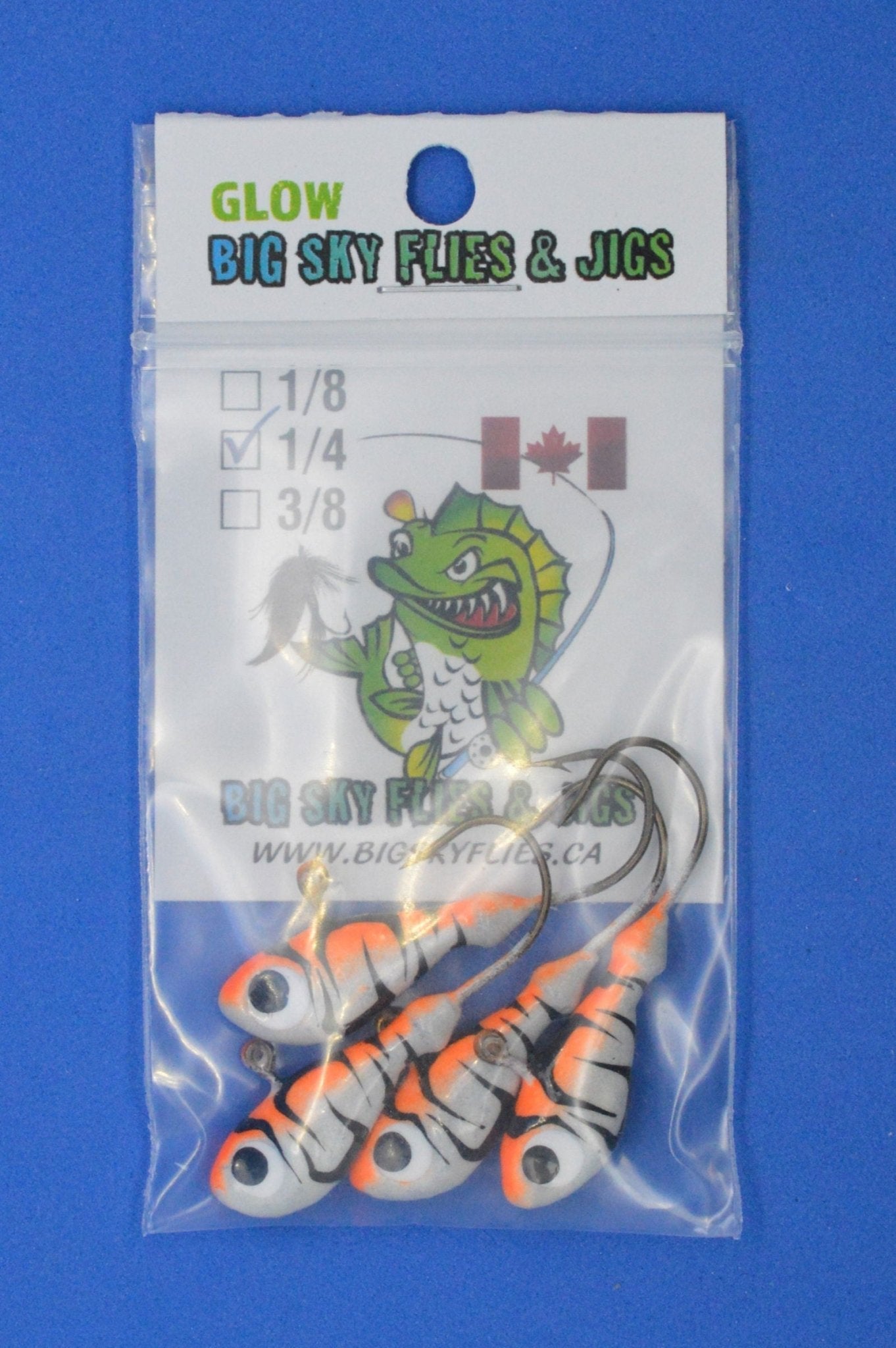 Big Sky Deluxe Ultra Minnow 1/4oz Jigs 4/pack - www.Shopthatapp.com