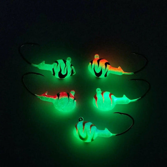 Big Sky Deluxe Walleye Jigs 1/4oz 4pk - www.Shopthatapp.com
