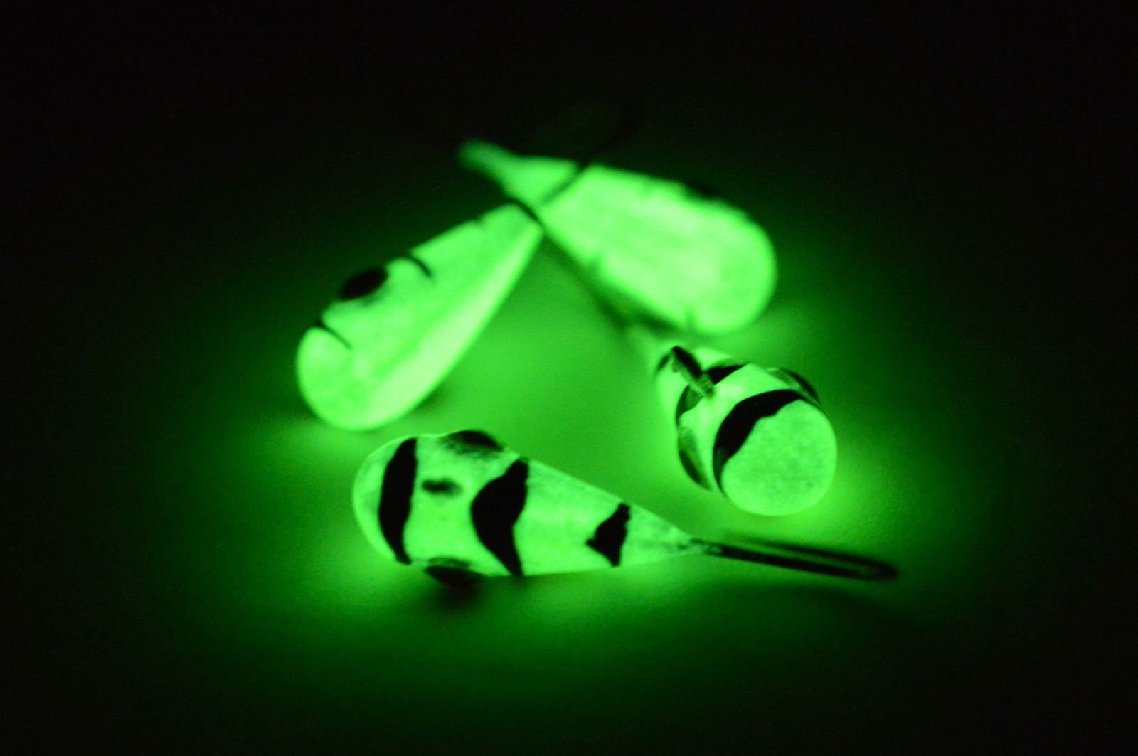 Big Sky Kaleidoscope-1/4oz Glow Jigs 4/pack - www.Shopthatapp.com