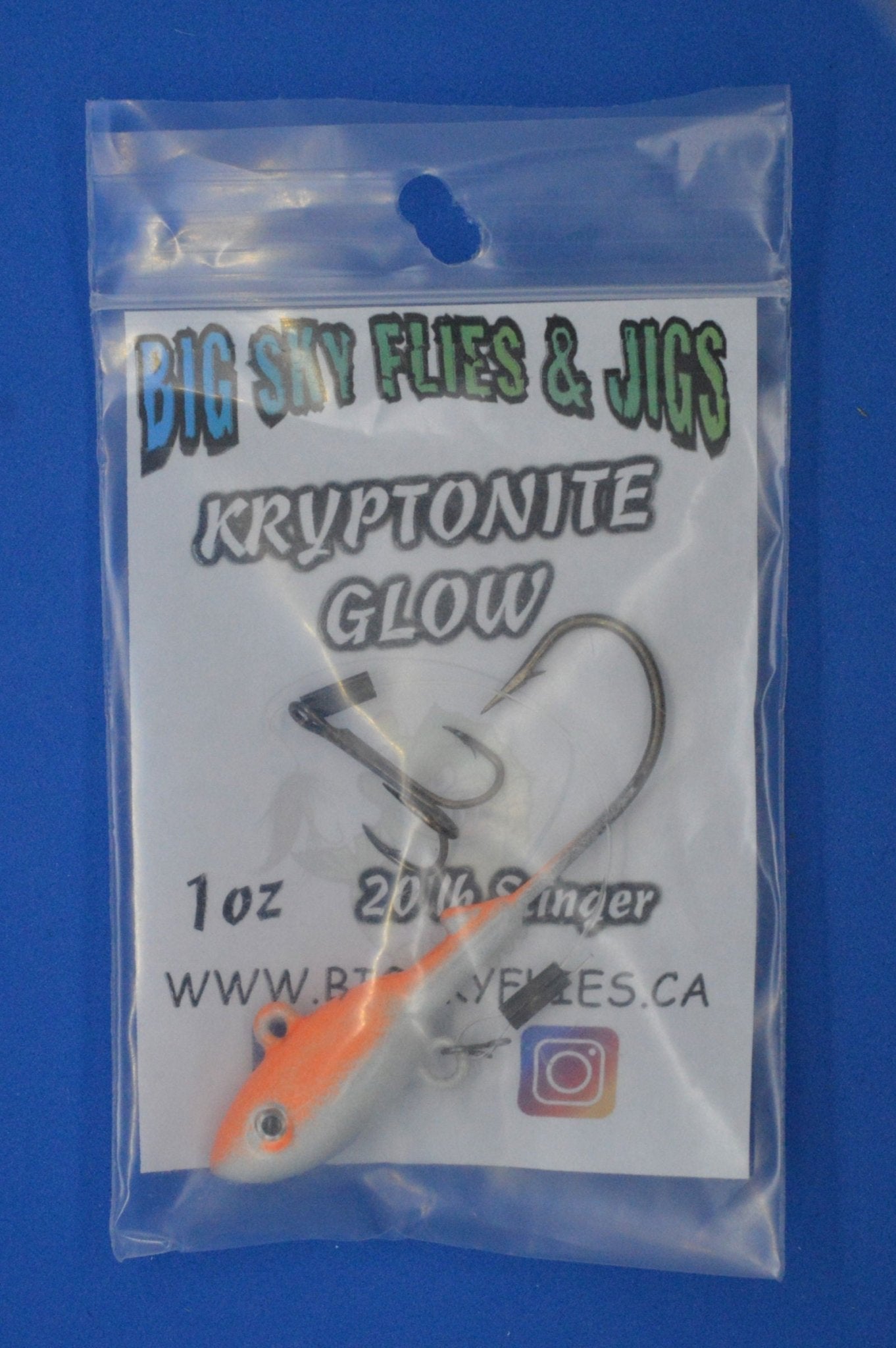 Big Sky Lake Trout Jigs w/Stinger Hook 1oz 1/pack - www.Shopthatapp.com