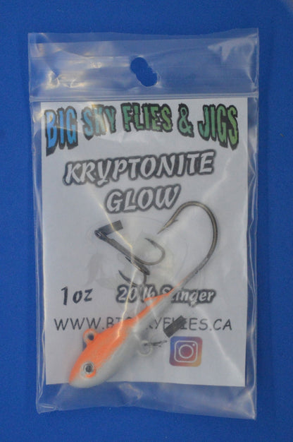 Big Sky Lake Trout Jigs w/Stinger Hook 1oz 1/pack - www.Shopthatapp.com