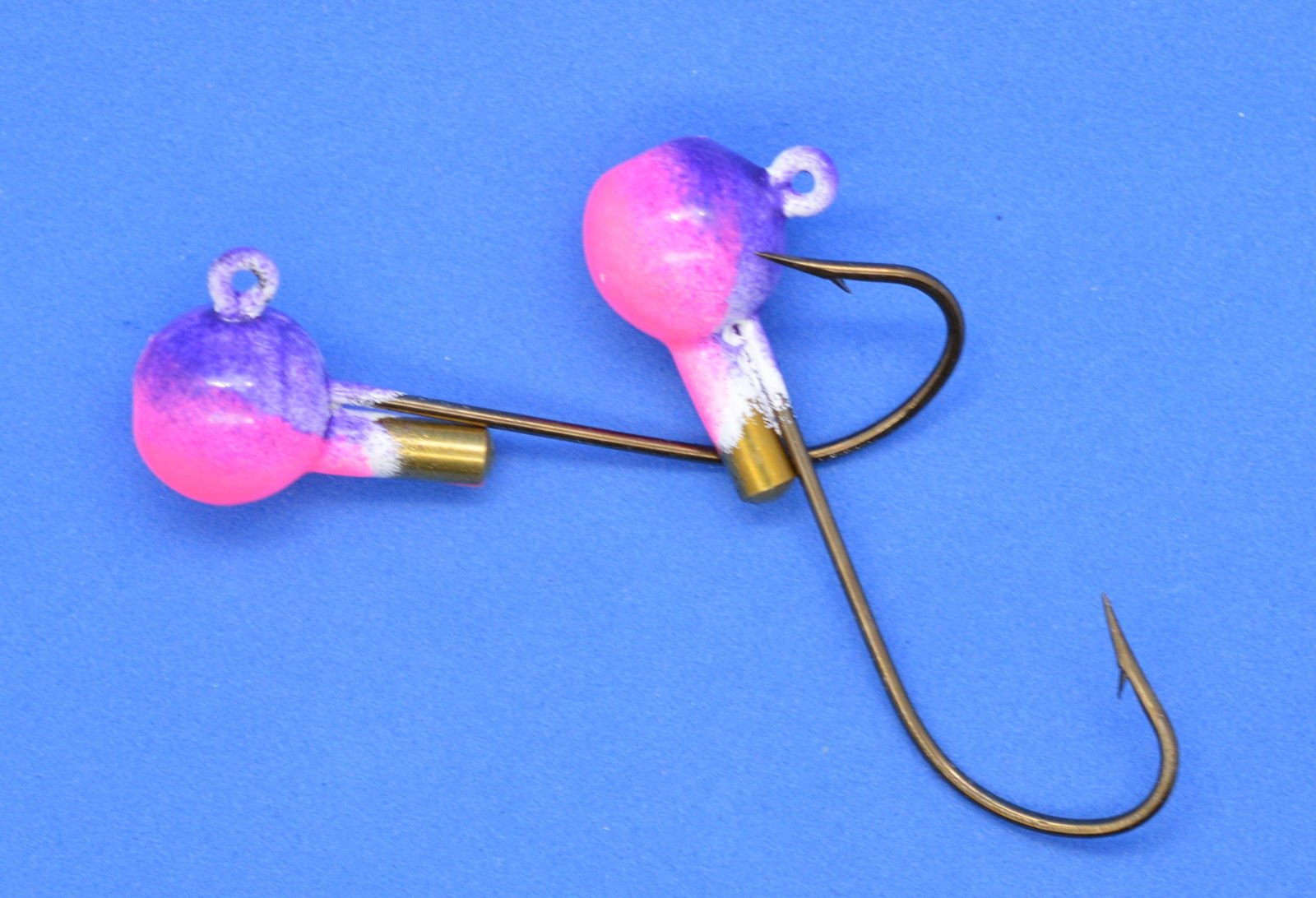 Big Sky Rock & Roll Rattling Ball Jigs Glow 3/8oz 2/pack - www.Shopthatapp.com