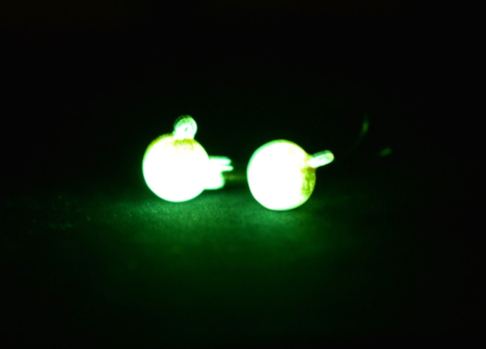 Big Sky Rock & Roll Rattling Ball Jigs Glow 3/8oz 2/pack - www.Shopthatapp.com