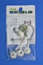 Big Sky Titan 3/8oz Heavy Duty Jig Heads Glow 3/pack - www.Shopthatapp.com