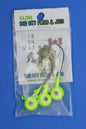 Big Sky Titan 3/8oz Heavy Duty Jig Heads Glow 3/pack - www.Shopthatapp.com