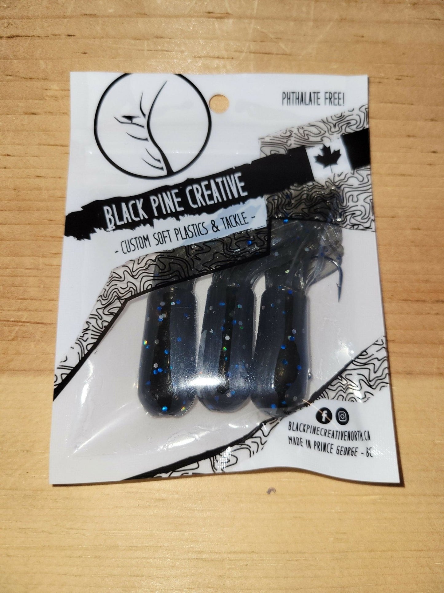 Black Pine 2.75" Tubes 3/pk - www.Shopthatapp.com