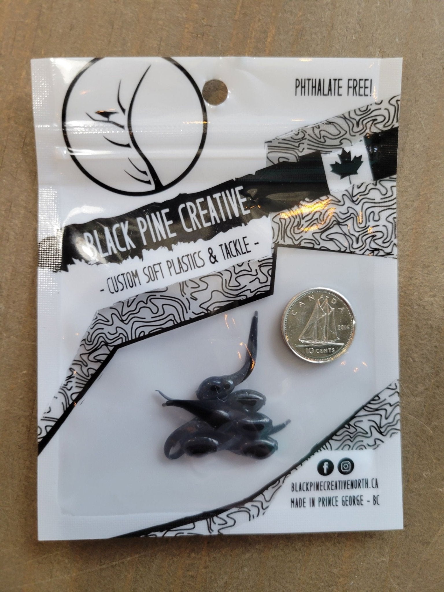 Black Pine Creative 1" MINI Minnow 6/pk - www.Shopthatapp.com