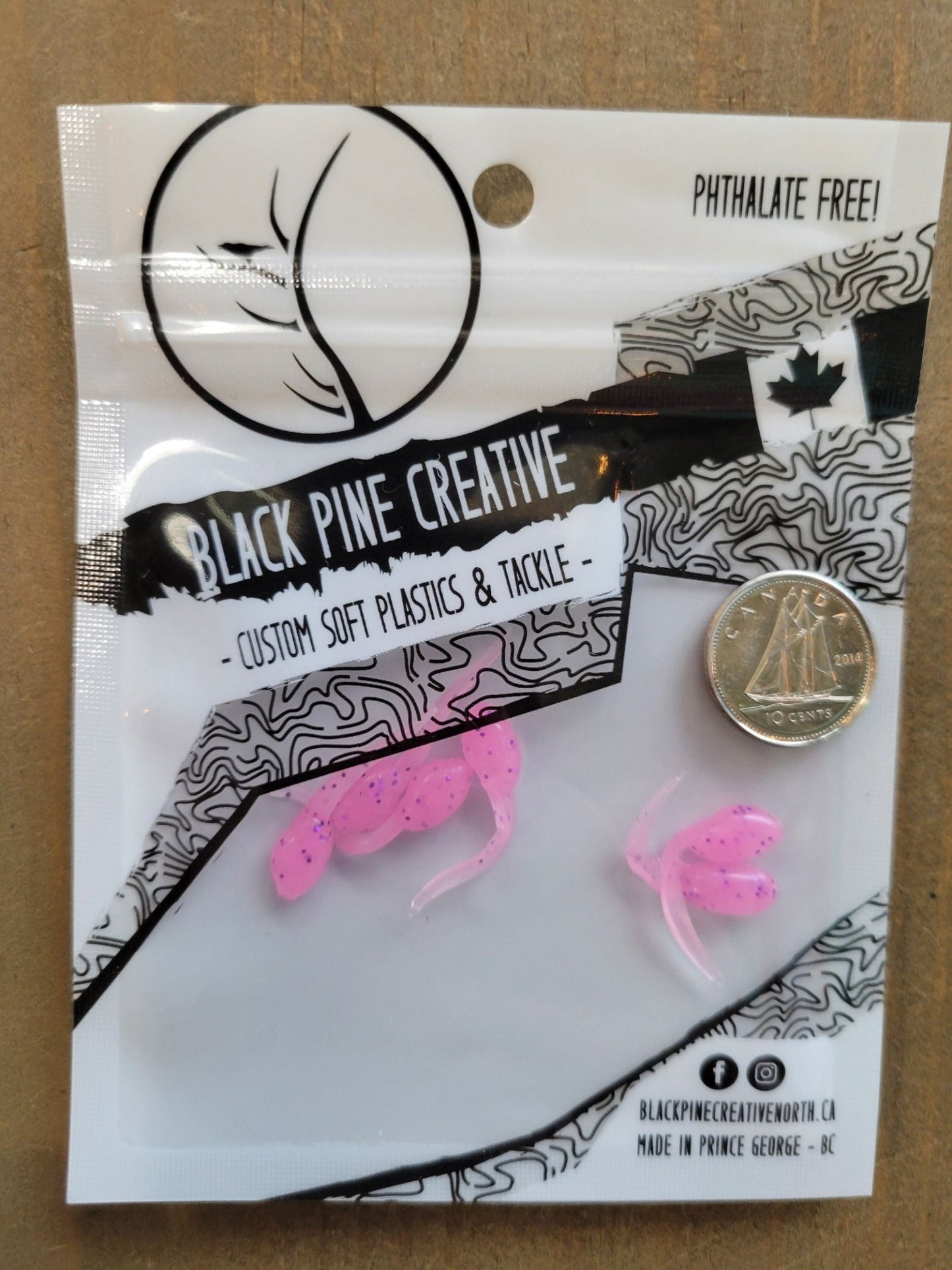 Black Pine Creative 1" MINI Minnow 6/pk - www.Shopthatapp.com