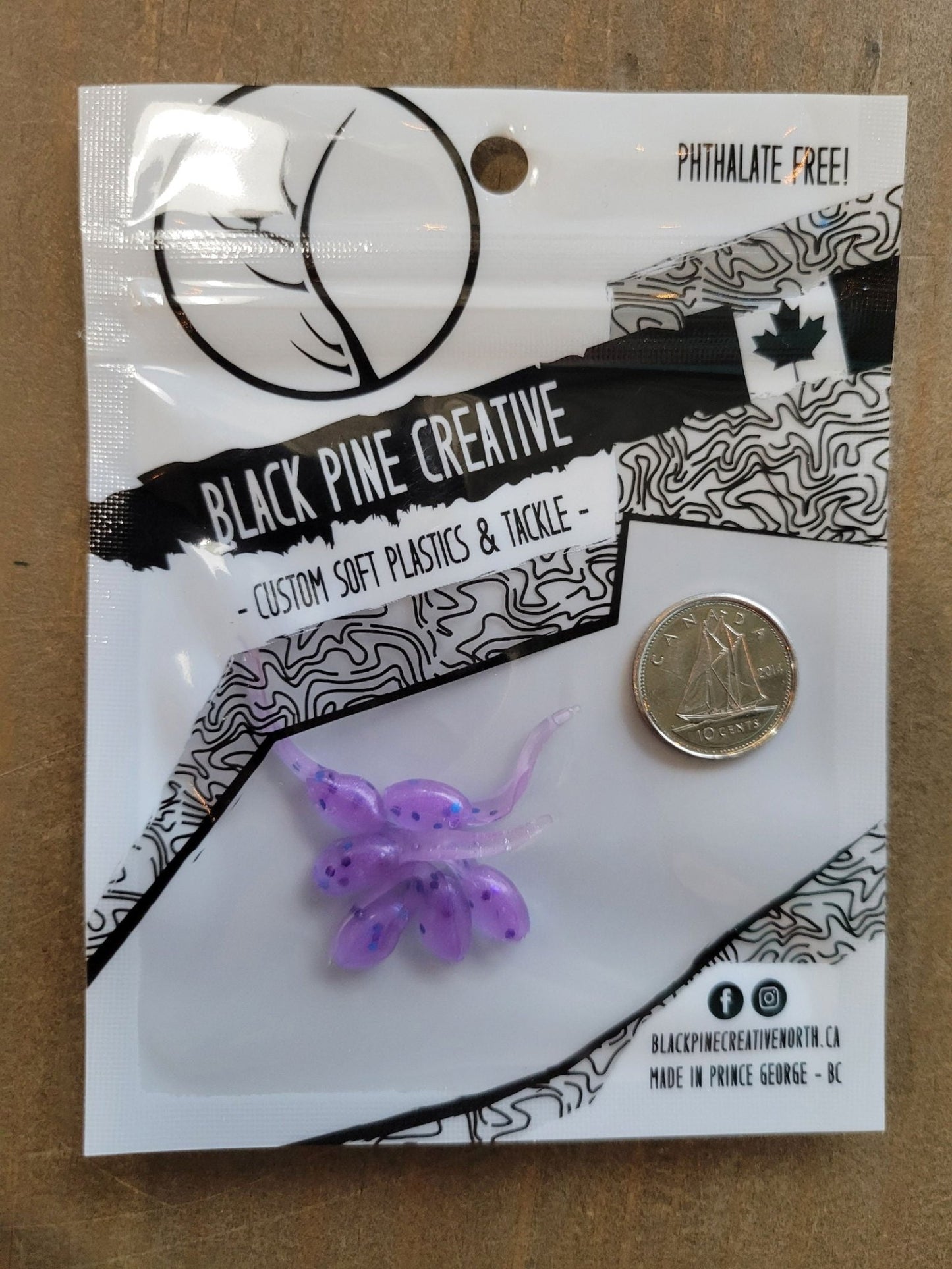 Black Pine Creative 1" MINI Minnow 6/pk - www.Shopthatapp.com
