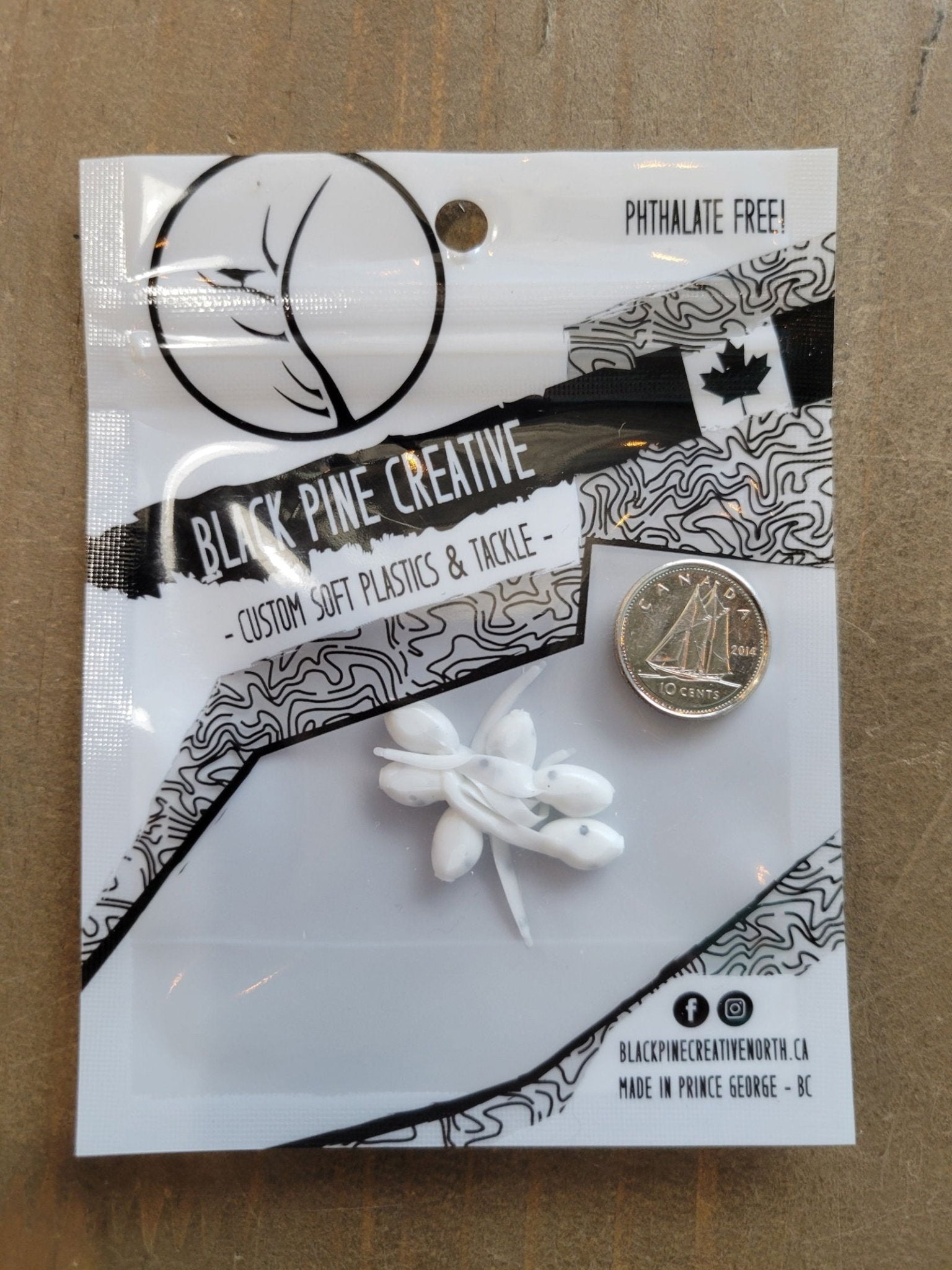 Black Pine Creative 1" MINI Minnow 6/pk - www.Shopthatapp.com