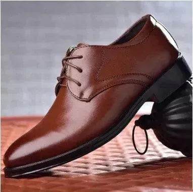 Black Shoes With Pointed Toe For Men - www.Shopthatapp.com