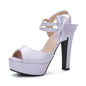 Block Heel Super High Heel Sandals - www.Shopthatapp.com