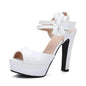 Block Heel Super High Heel Sandals - www.Shopthatapp.com