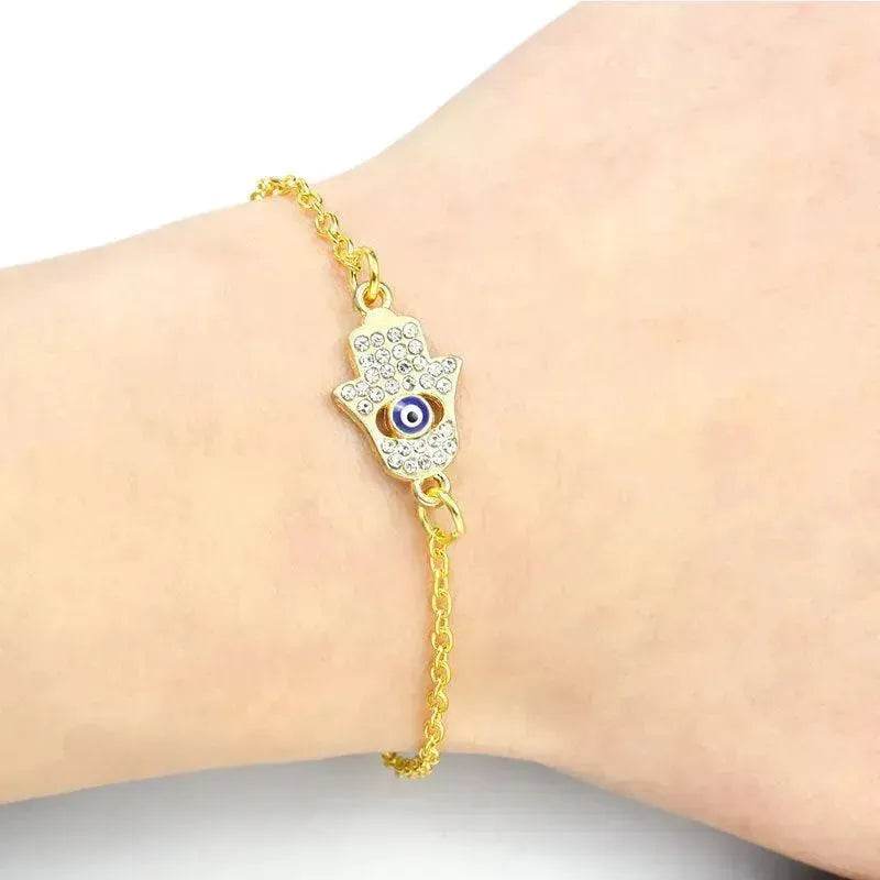 Blue Eye Bracelet Arab  Jewelry - www.Shopthatapp.com