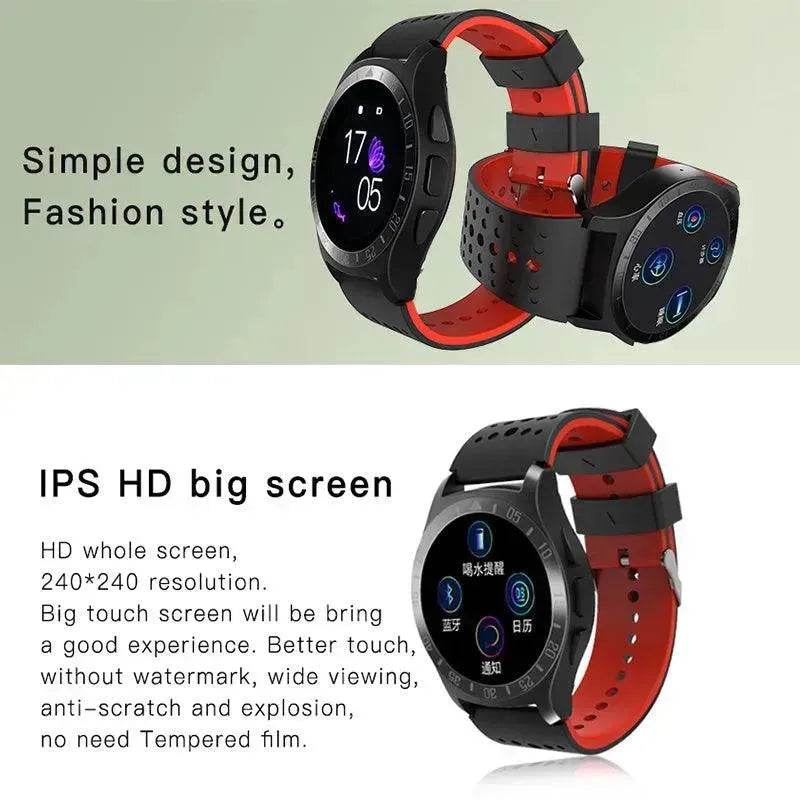 Bluetooth Heart Rate Heartbeat Step Watch - www.Shopthatapp.com