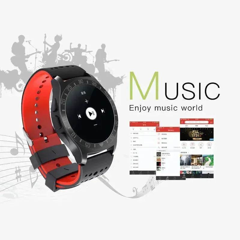 Bluetooth Heart Rate Heartbeat Step Watch - www.Shopthatapp.com