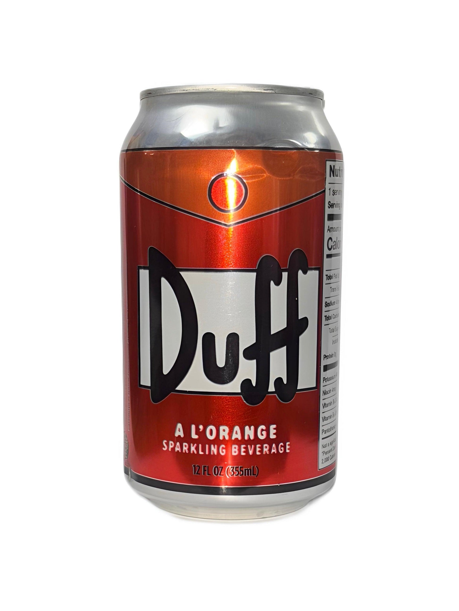 Boston America Simpsons Duff A L'Orange Sparkling 355ML - www.Shopthatapp.com