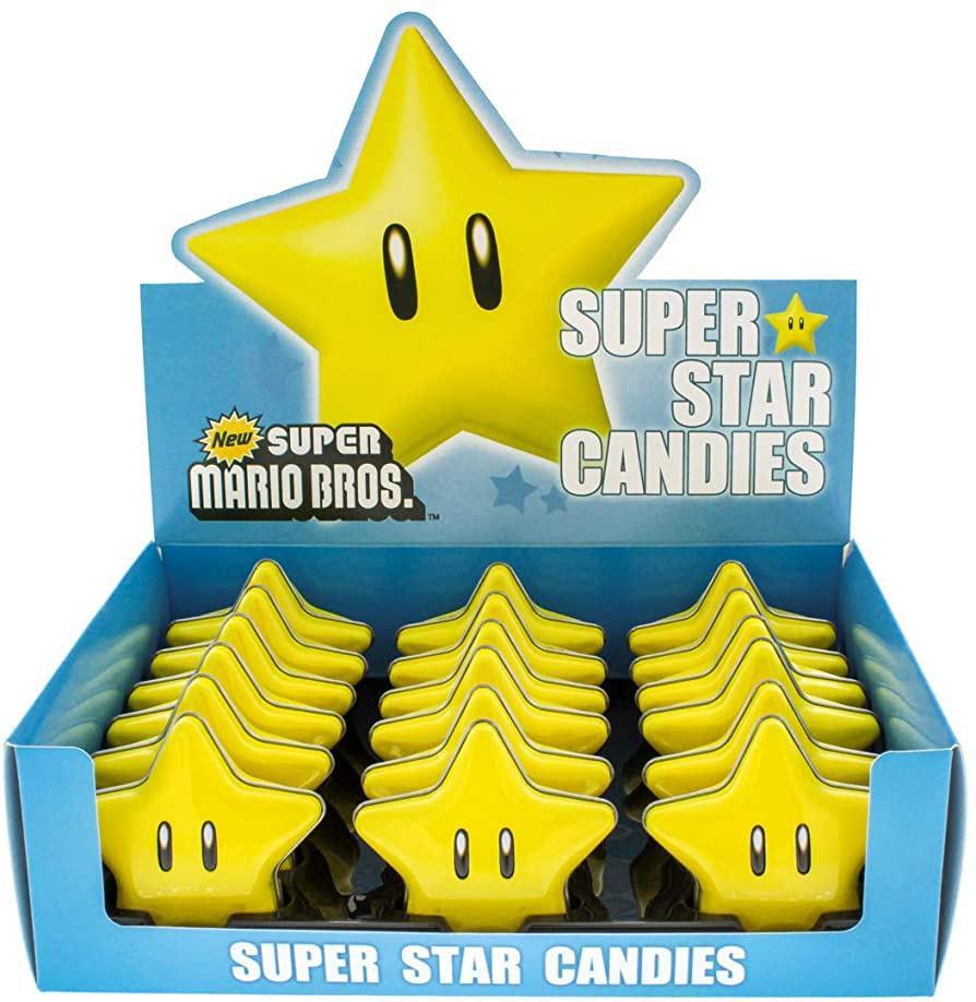 Boston America Super Mario Super Star Mints Candy - www.Shopthatapp.com