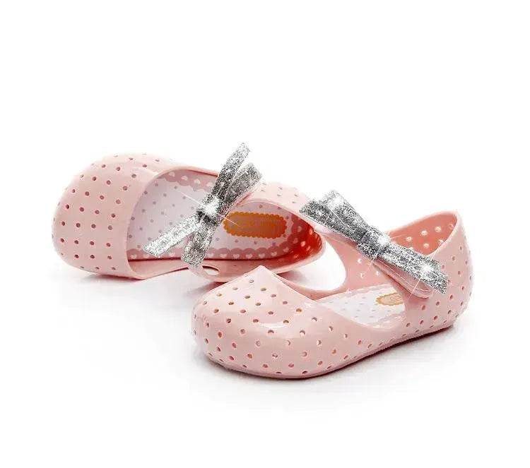 Bowknot Fish Mouth Boy Girl Jelly Sandals - www.Shopthatapp.com