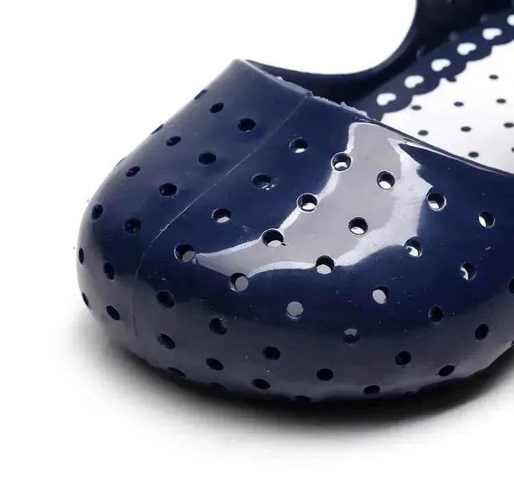 Bowknot Fish Mouth Boy Girl Jelly Sandals - www.Shopthatapp.com