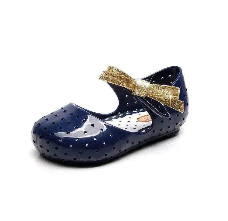 Bowknot Fish Mouth Boy Girl Jelly Sandals - www.Shopthatapp.com