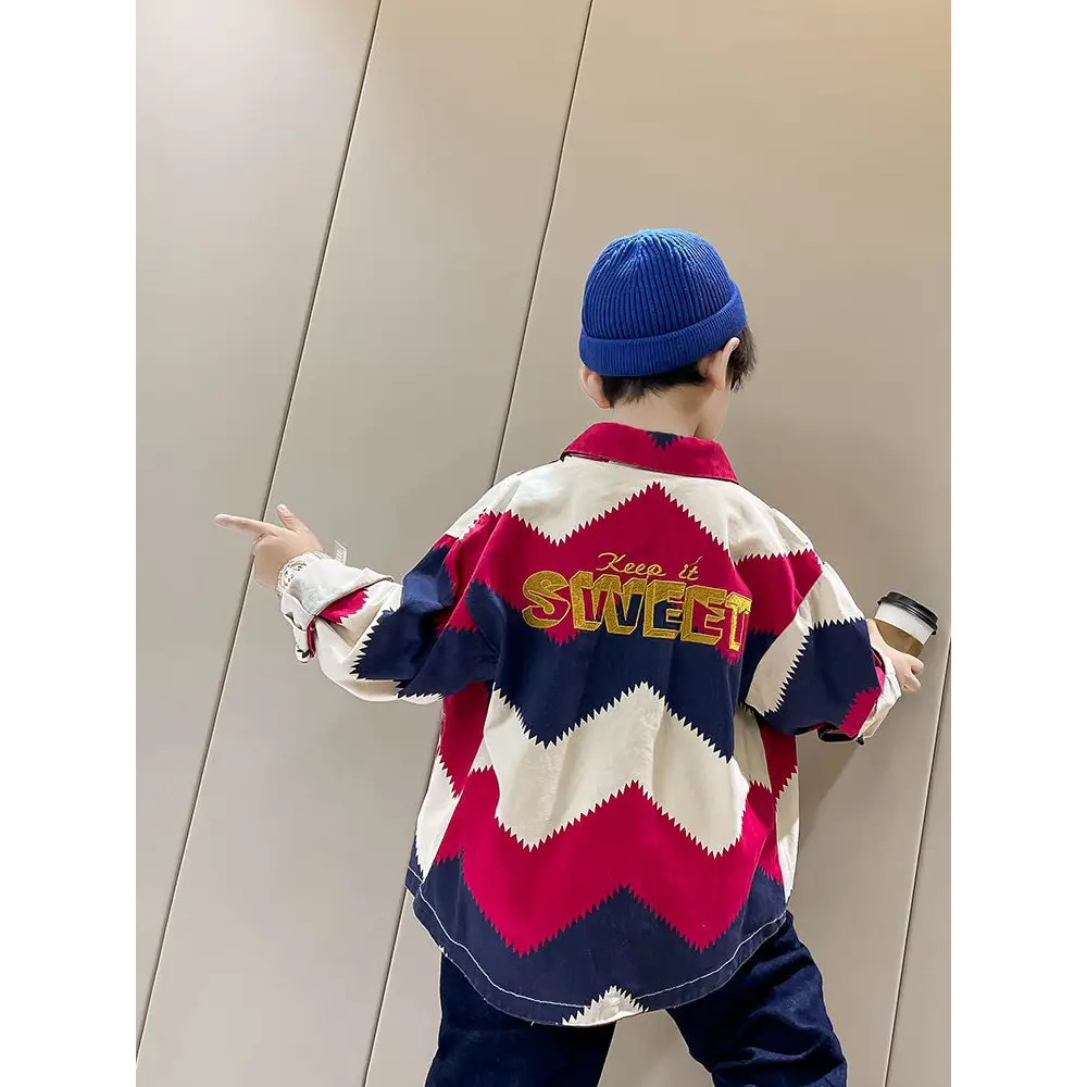 Boys Autumn Coat New Children"s Wear Boys" Korean Version Foreign - www.Shopthatapp.com