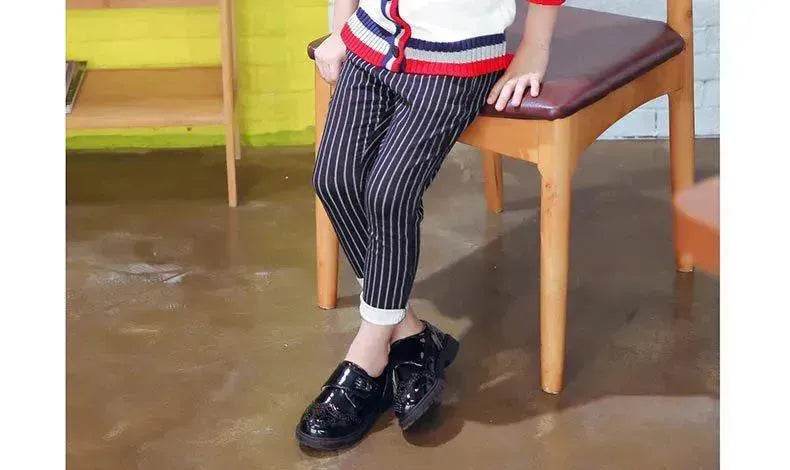 Boys' Leather Shoes, Children's Shoes, British Casual Single Shoes, Student Performance Shoes - www.Shopthatapp.com