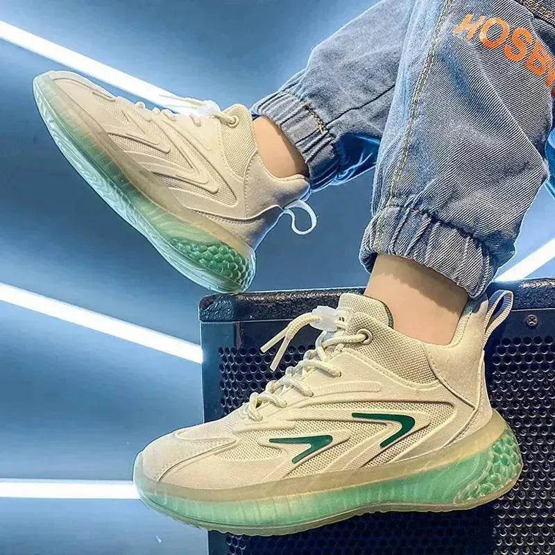 Boys Sports Daddy Trendy Shoes In The Big Kids Campus - www.Shopthatapp.com