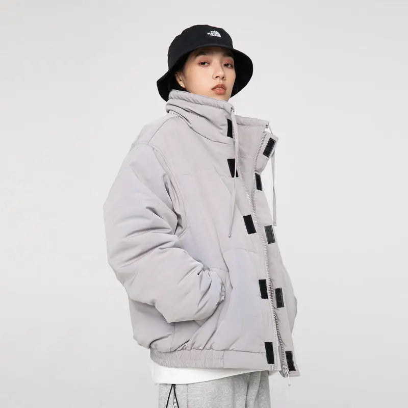 Bread And Cotton Padded Clothes For Men Solid And Loose - www.Shopthatapp.com