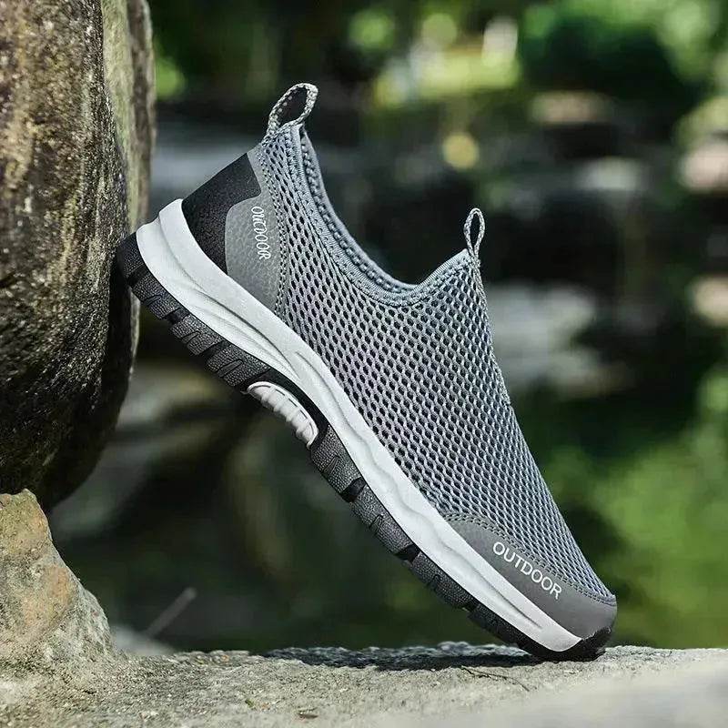 Breathable Hollow Fashion Slip-on Lazy Shoes - www.Shopthatapp.com