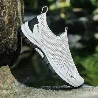 Breathable Hollow Fashion Slip-on Lazy Shoes - www.Shopthatapp.com
