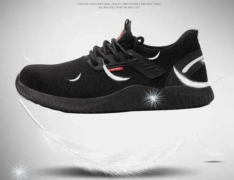 Breathable Safety Shoes Anti-smashing Work Safety Shoes - www.Shopthatapp.com