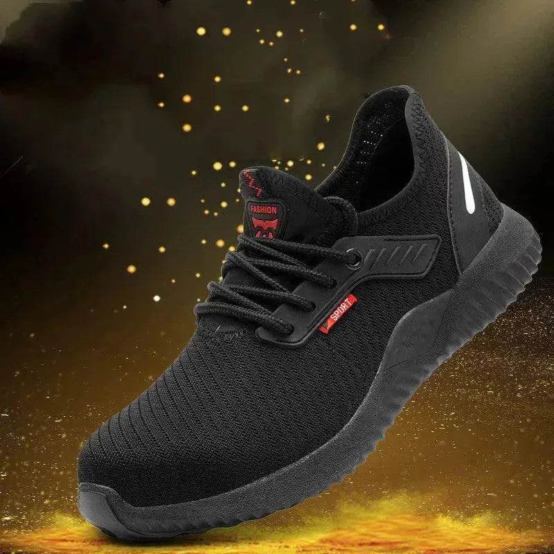 Breathable Safety Shoes Anti-smashing Work Safety Shoes - www.Shopthatapp.com