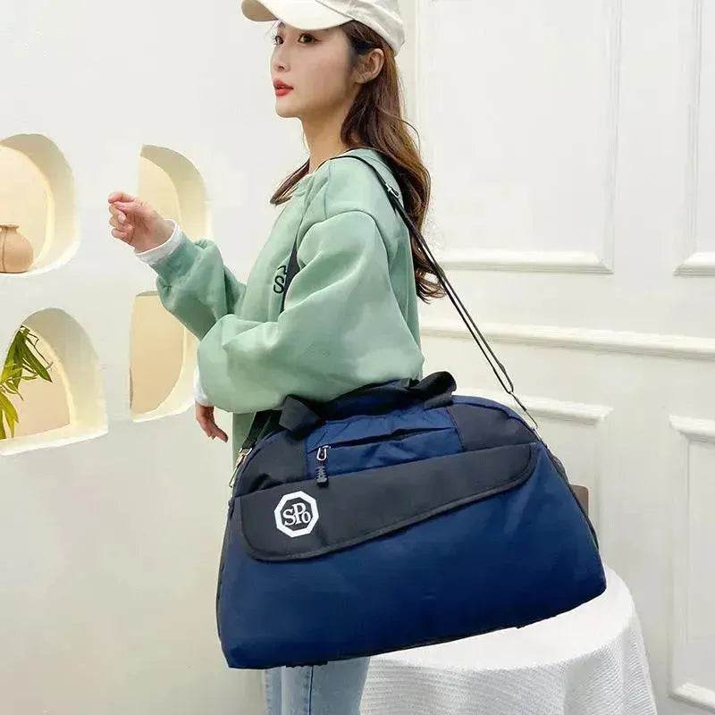 Breathable Waterproof Multifunction Bag New Shoulder Zipper Travel Luggage Bag suitable for Workout, Exercise Fitness Gym and Travel. - www.Shopthatapp.com